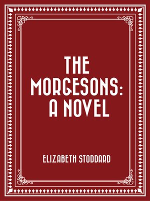 cover image of The Morgesons